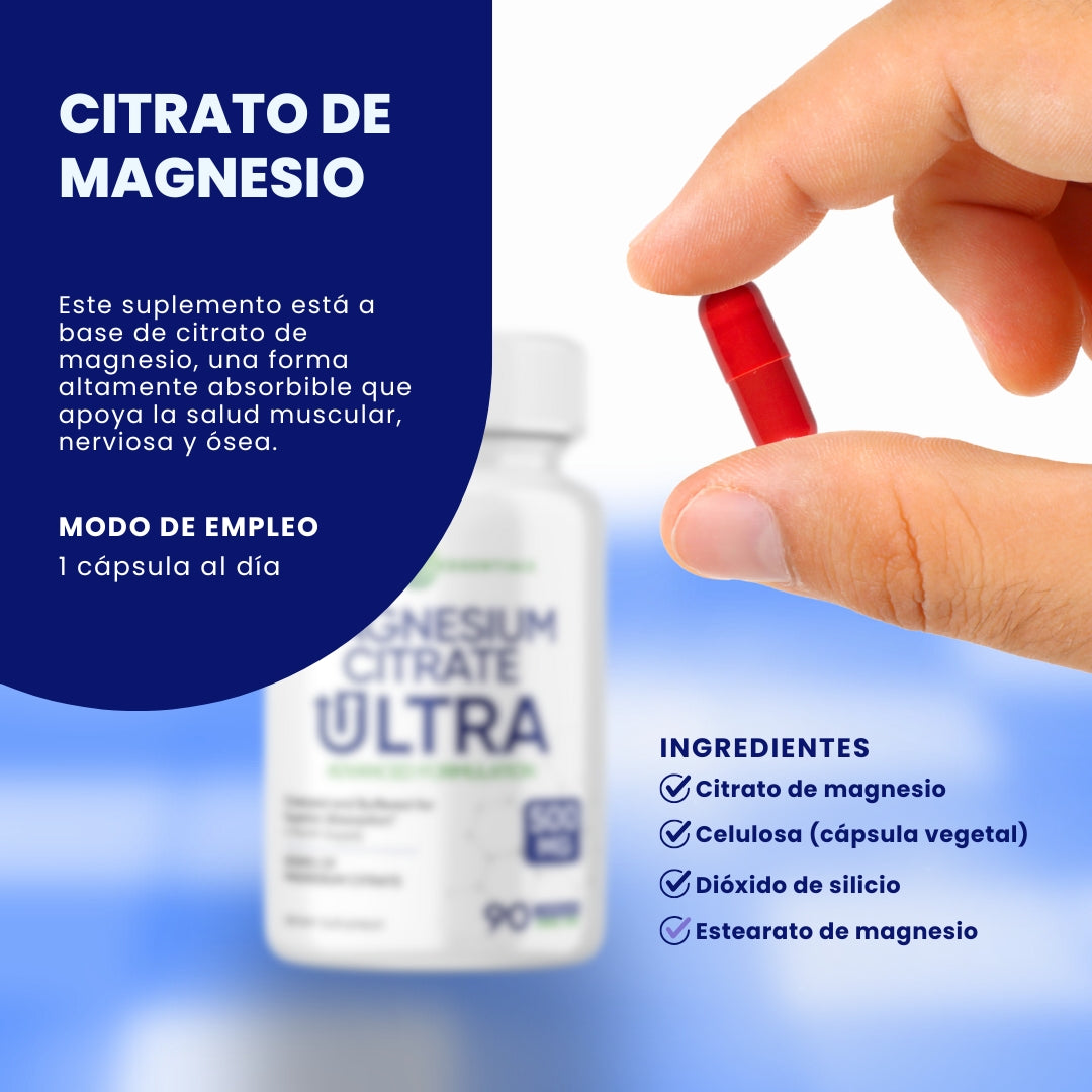 CITRATO DE MAGNESIO