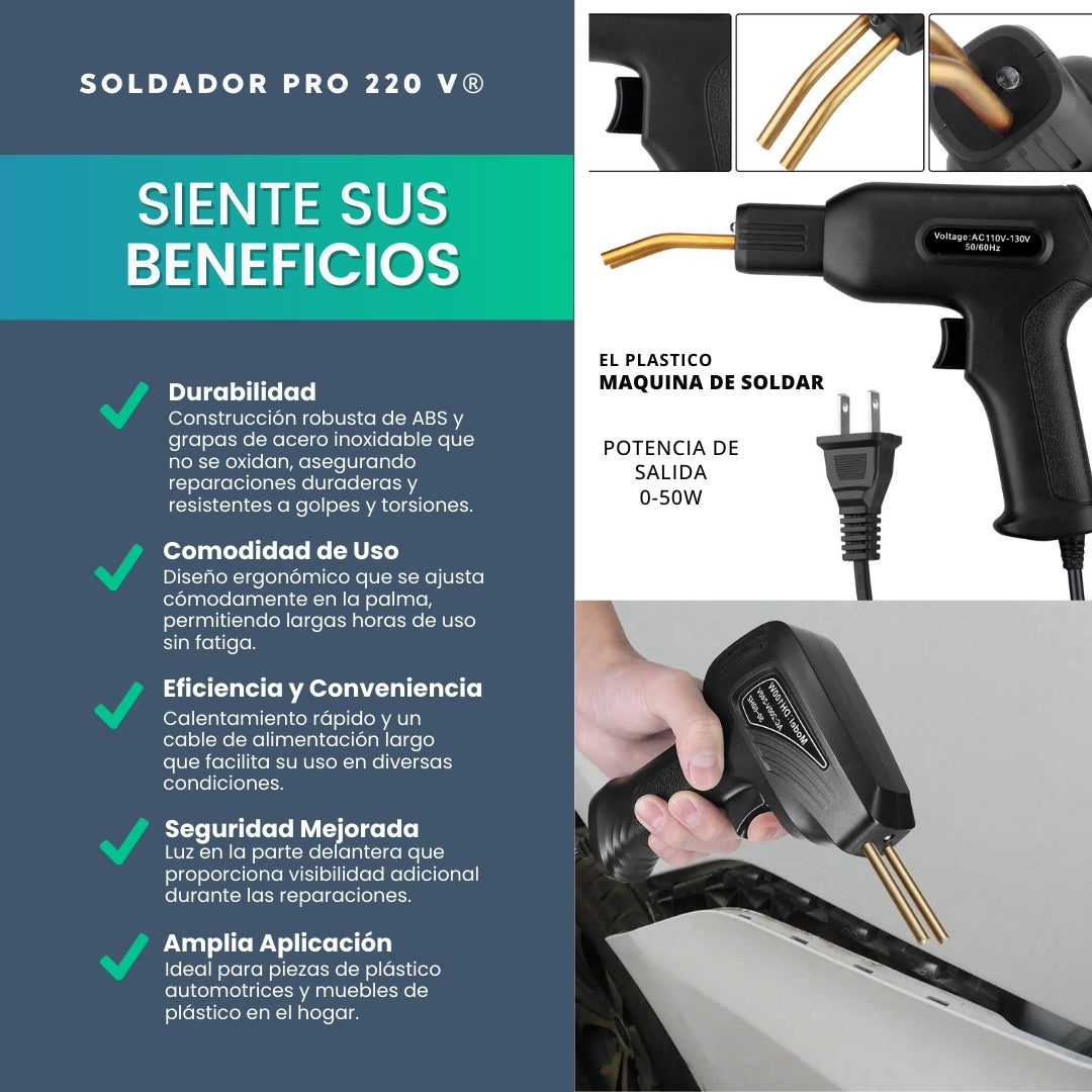 WeldPro: Kit de Reparación de Soldadura