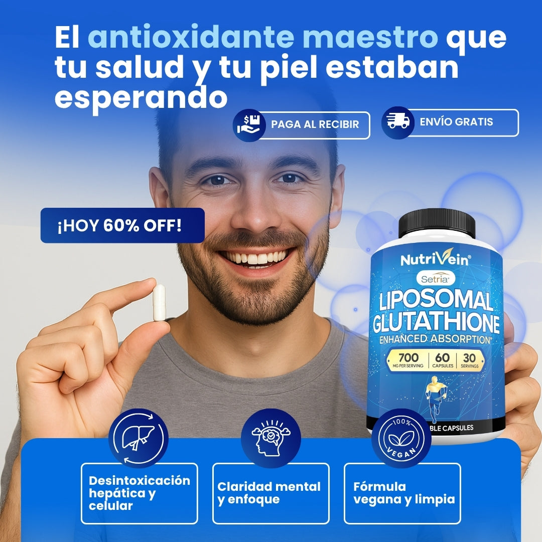 Suplemento de Glutatión Liposomal