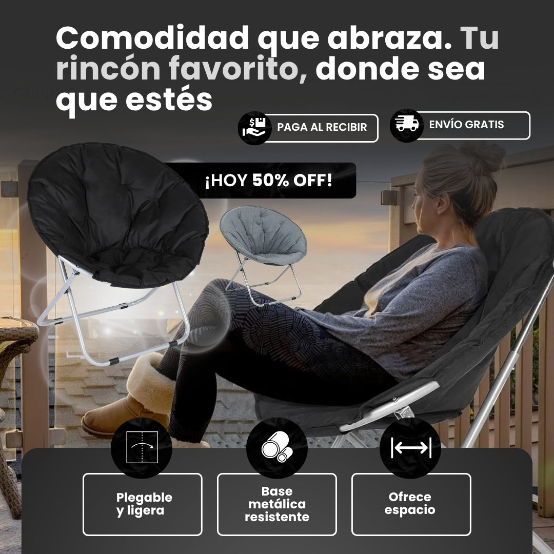SILLA REDONDA PLEGABLE