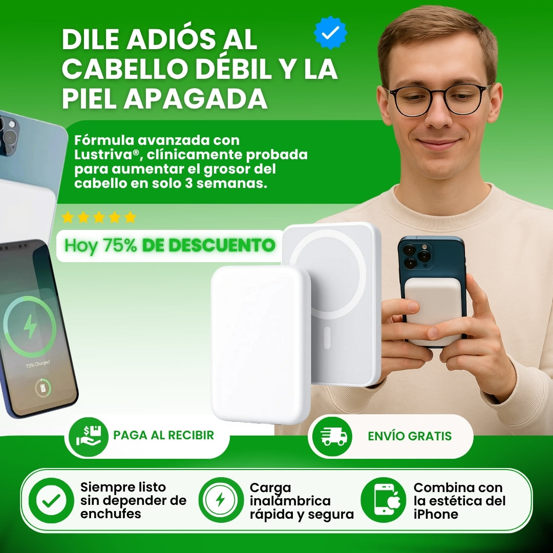 CARGADOR DE BATERIA INALÁMBRICO