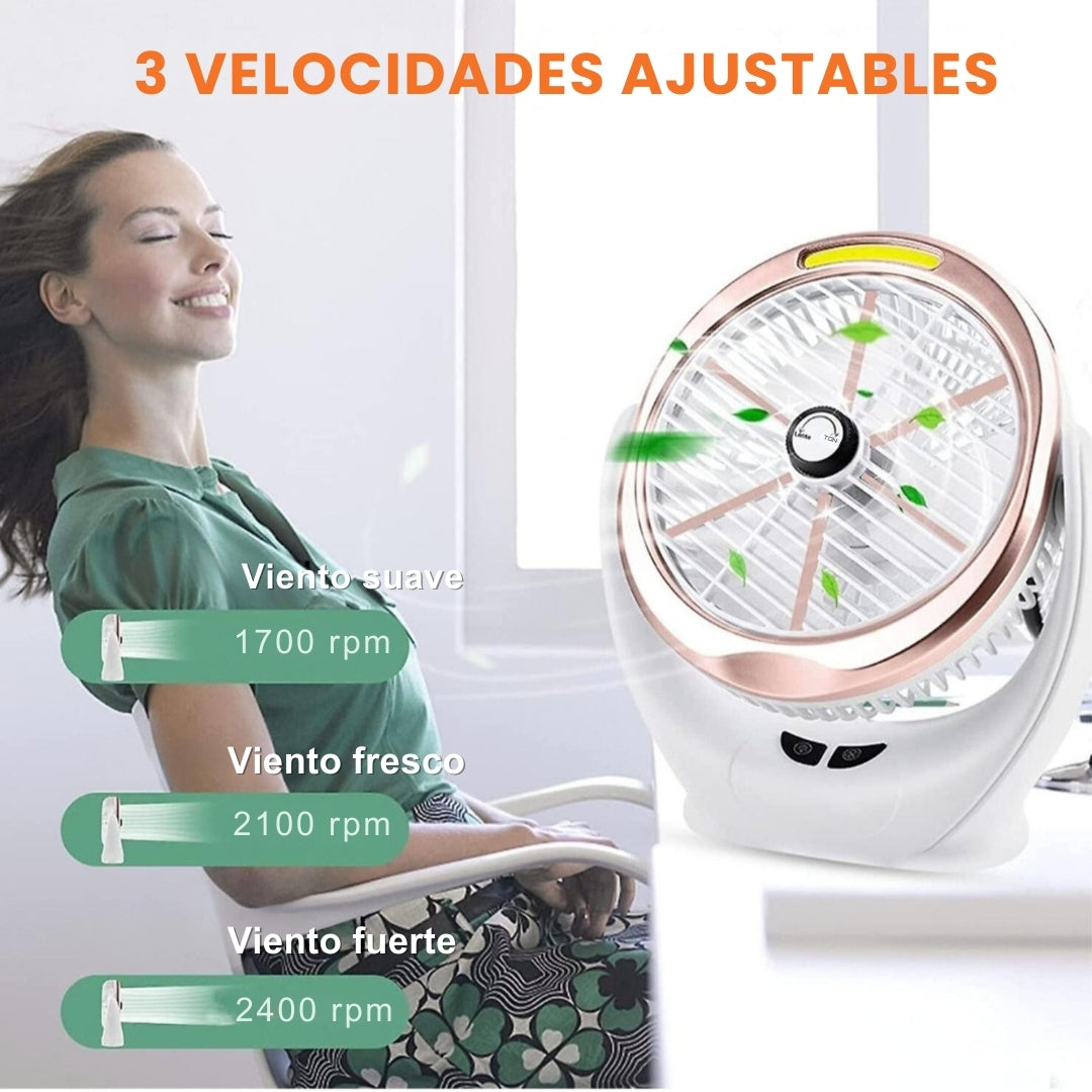 Miniventilador De Escritorio Portátil