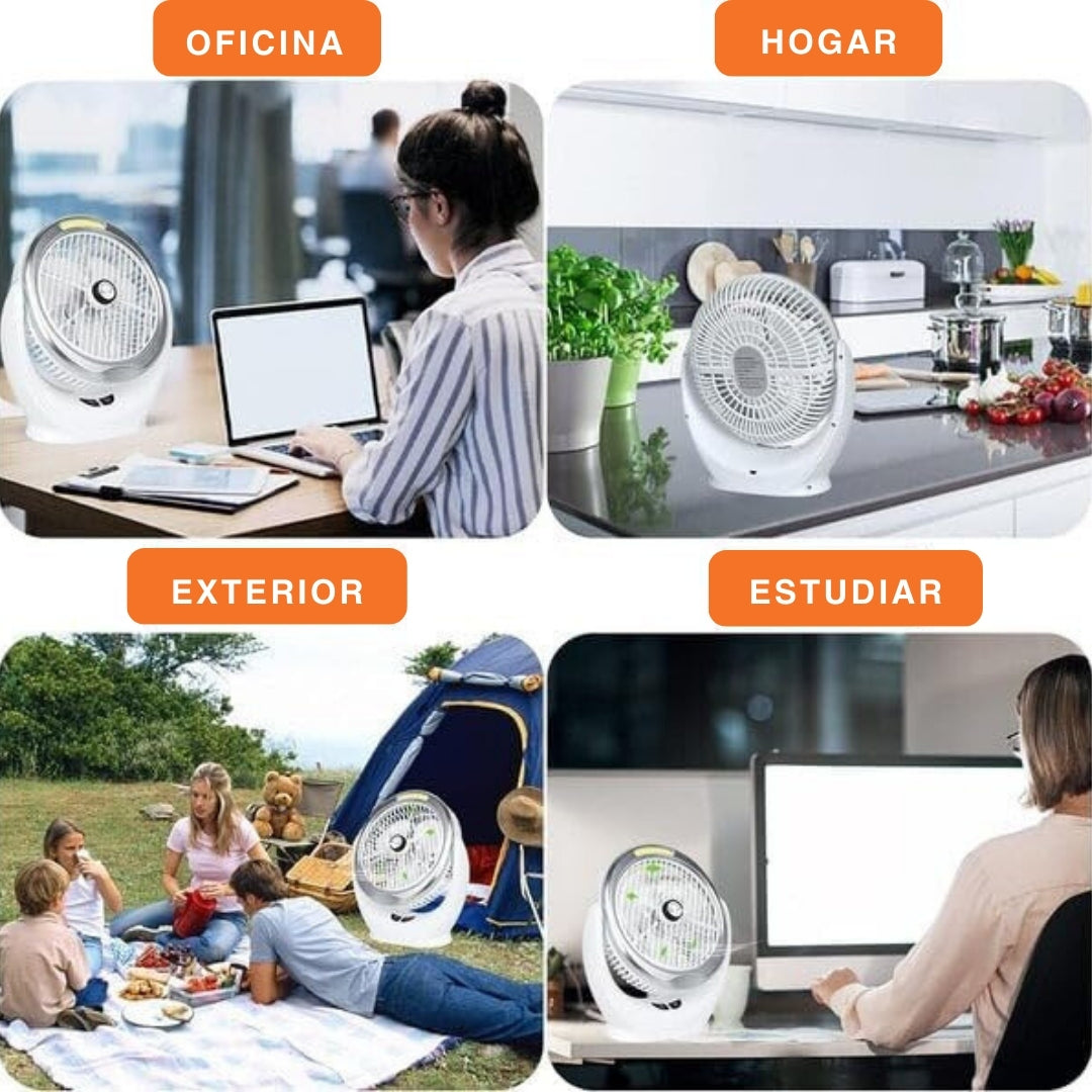 Miniventilador De Escritorio Portátil