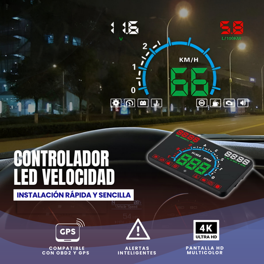 CONTROLADOR LED VELOCIDAD