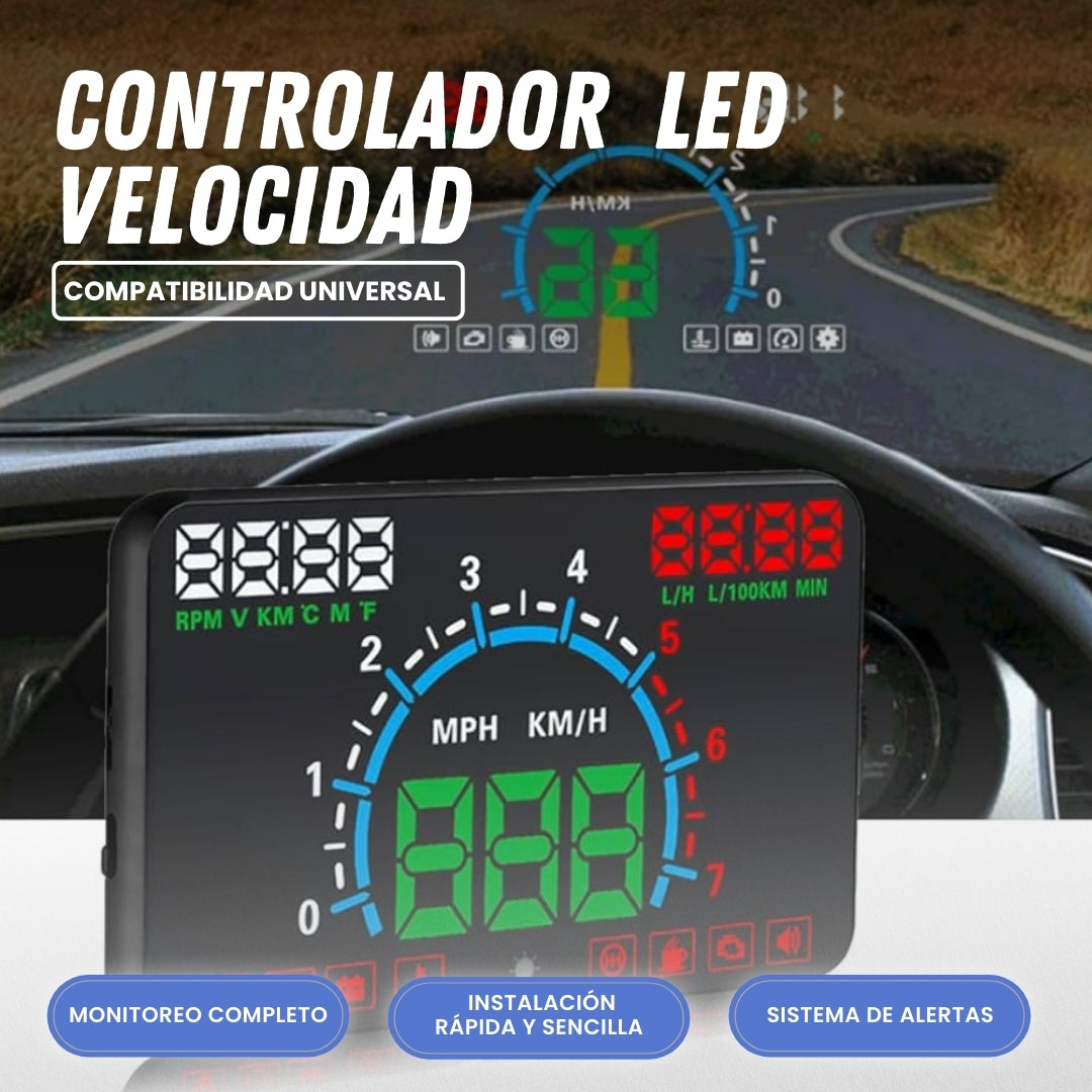 CONTROLADOR LED VELOCIDAD