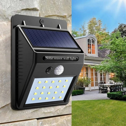 Lampara 20 led solar