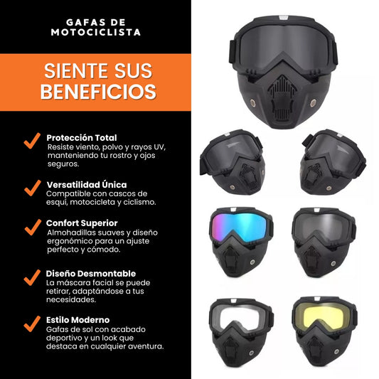 GAFAS DE MOTOCICLISTA