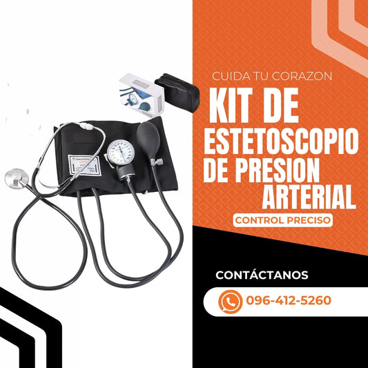 KIT DE ESTETOSCOPIO DE PRESION ARTERIAL