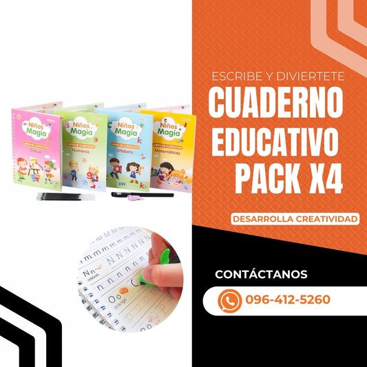 CUADERNO EDUCATIVO PACK4