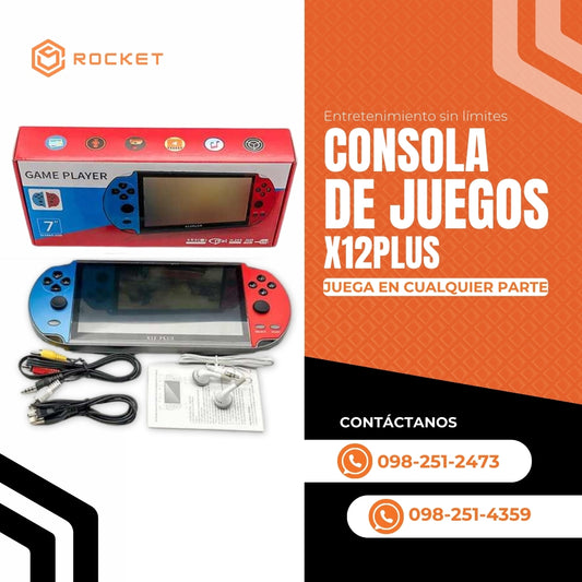 Consola de  juegos x12PLUS