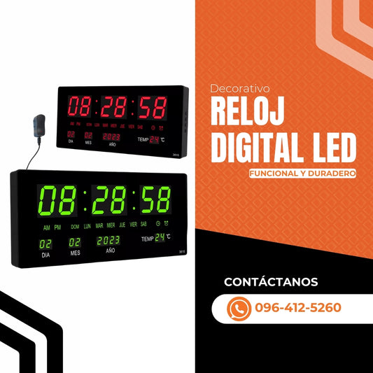 RELOJ DIGITAL LED