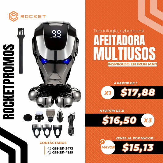 IronShave: Afeitadora eléctrica para hombres 6 en 1