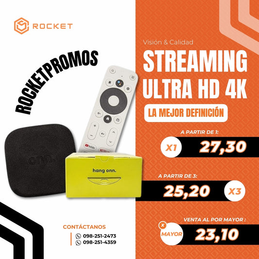 STREAMING ULTRA HD 4K