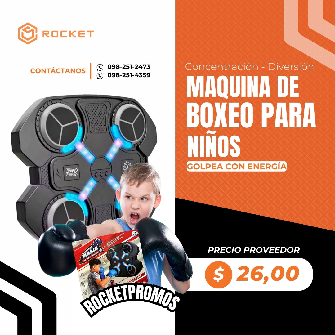 MAQUINA DE BOXEO PARA NIÑOS