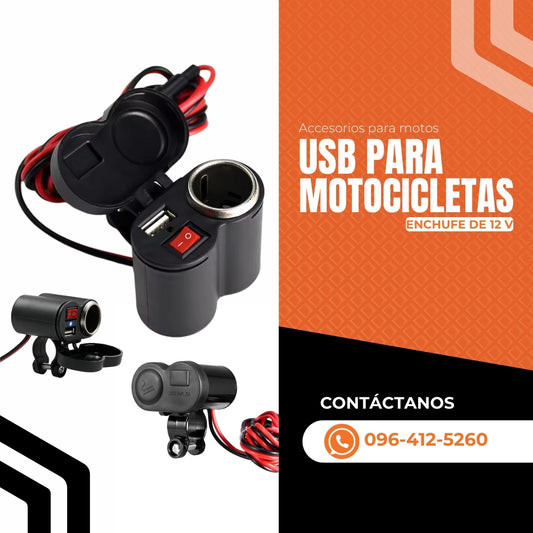USB para motocicletas