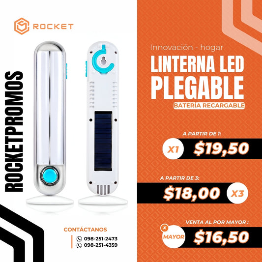 Linterna Led Plegable
