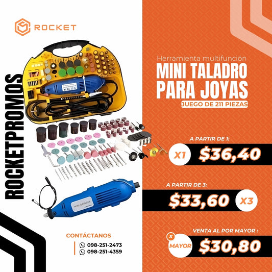 Mini taladro para joyas