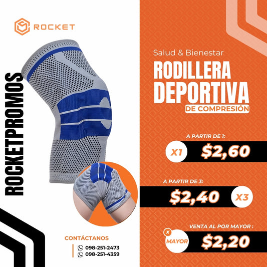 Rodillera Deportiva De Compresión