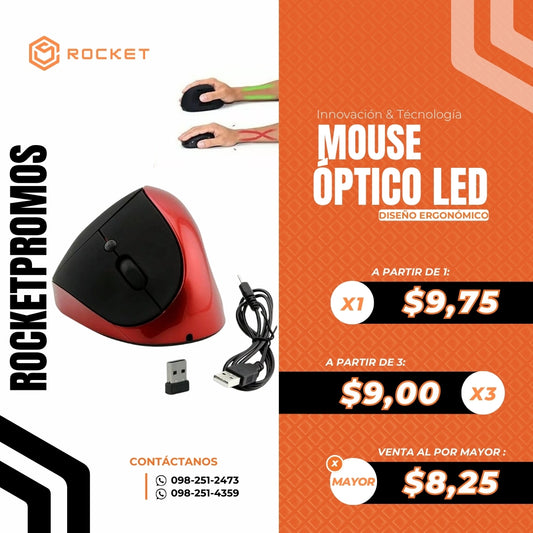 Mouse Óptico Led