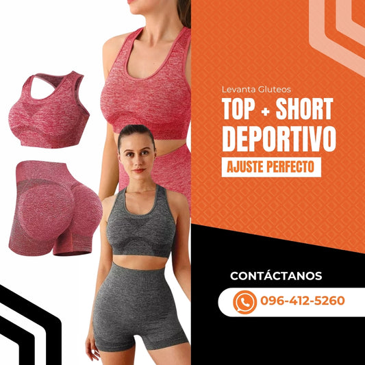 TOP+SHORT DEPORTIVO