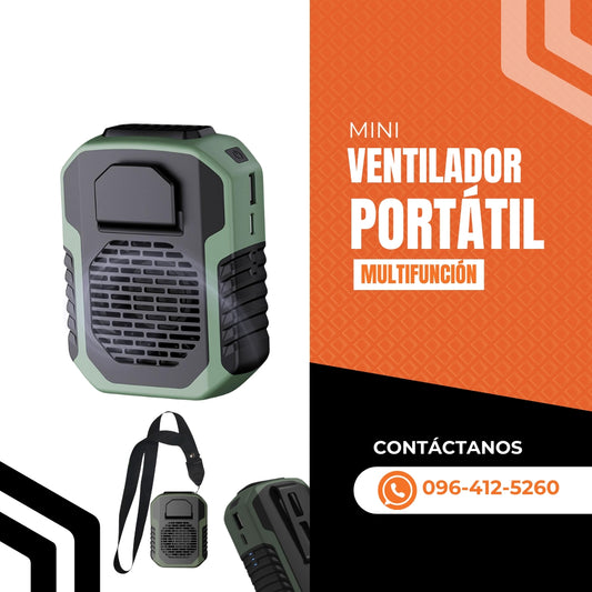 MINI VENTILADOR PORTATIL
