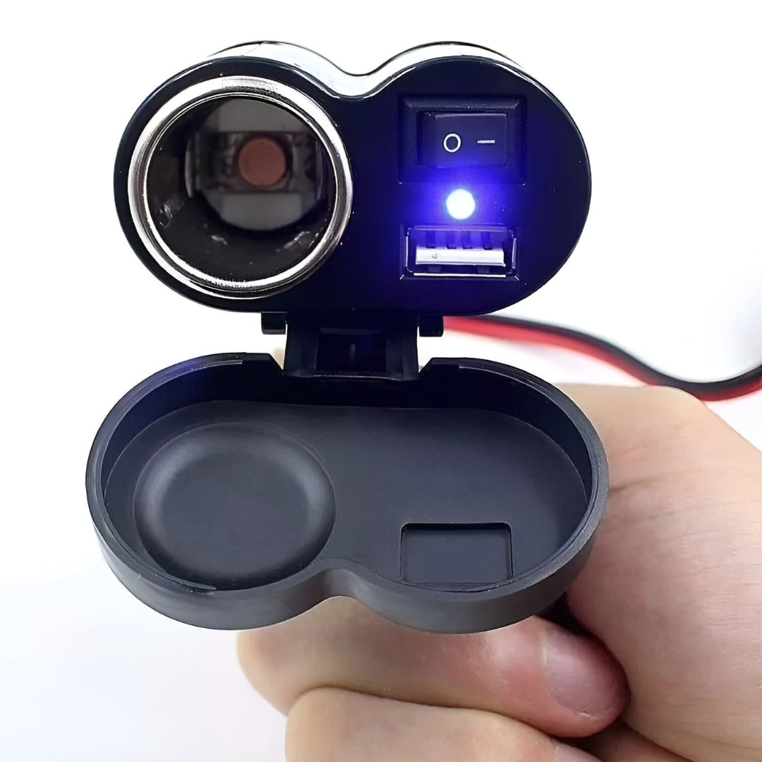 USB para motocicletas