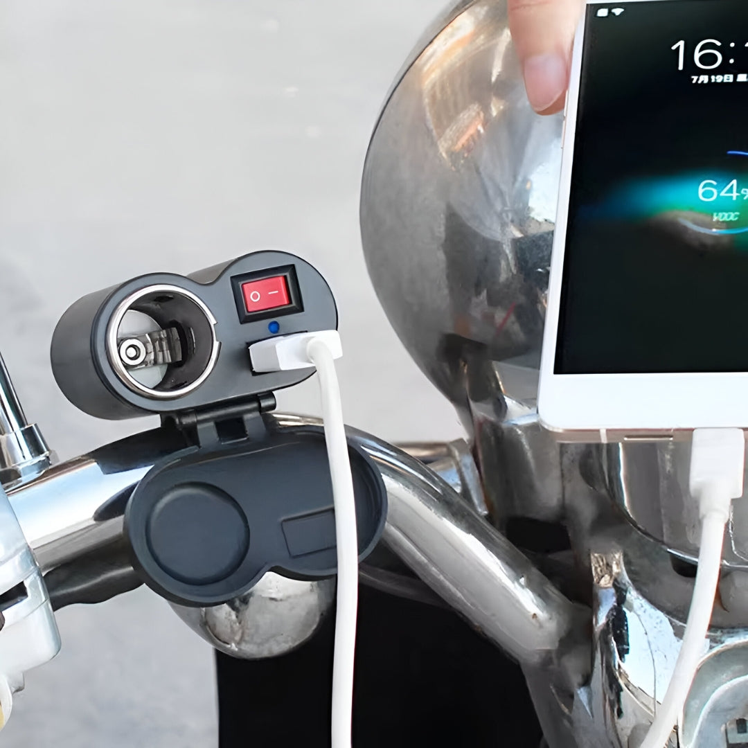 USB para motocicletas