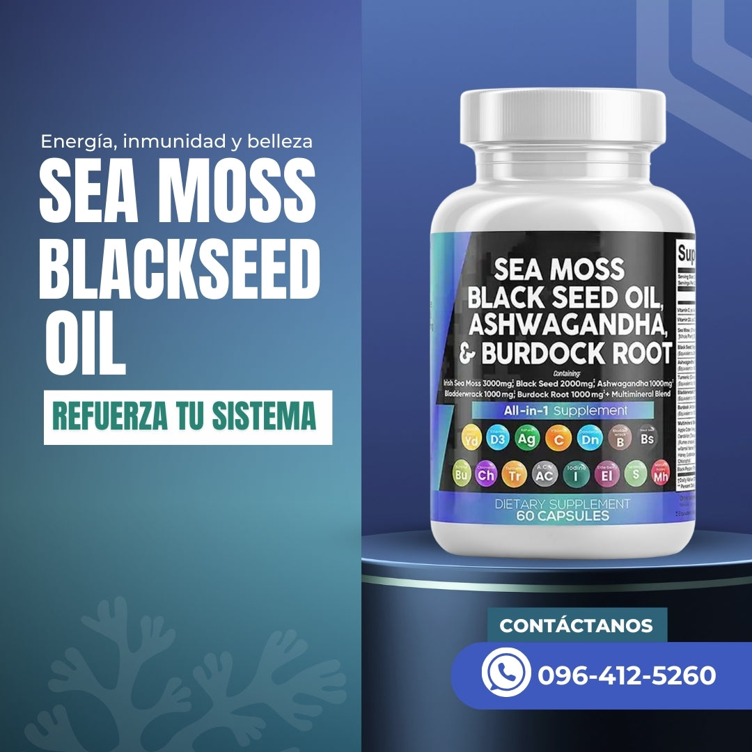 SEA MOSS BLACKSEED OIL