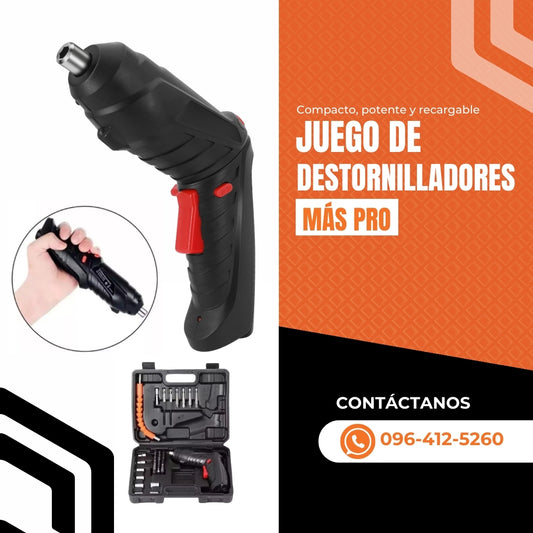 JUEGO DE DESTORNILLADORES