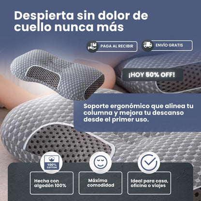 ALMOHADA ORTOPÉDICA CERVICAL