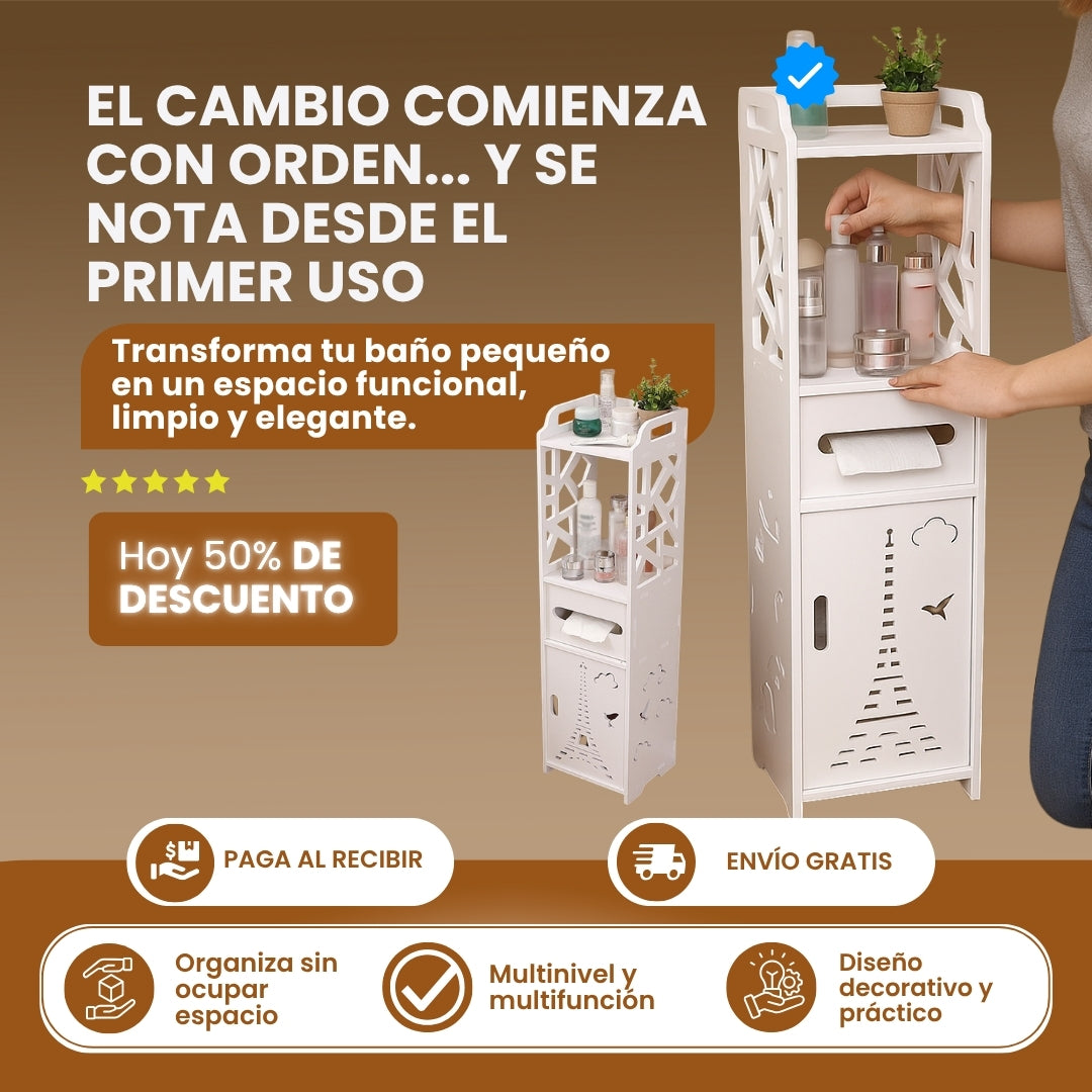 ESTANTERÍA PARA BAÑO