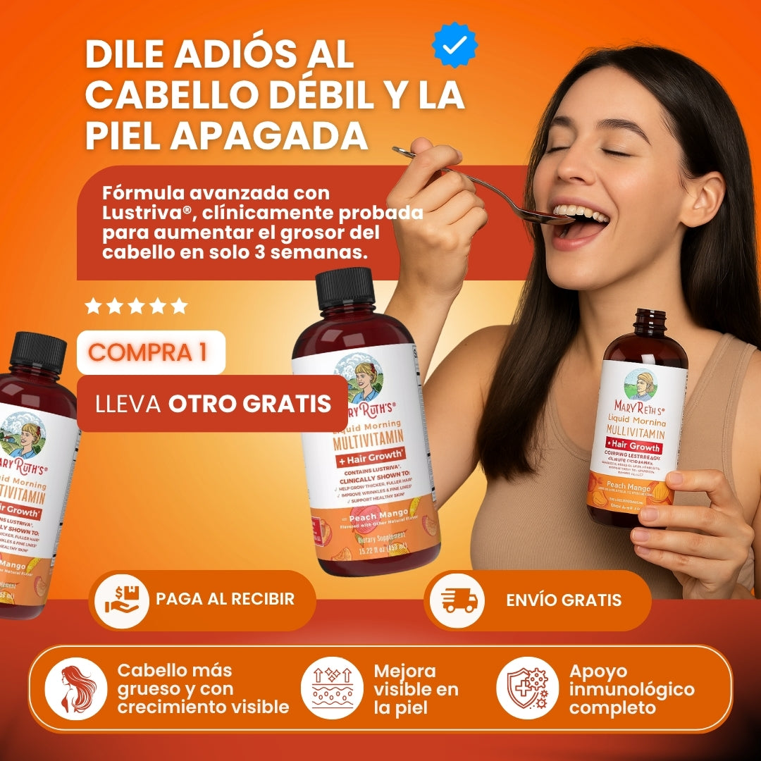 MULTIVITAMÍNICO LIQUIDO MARY RUTH´S