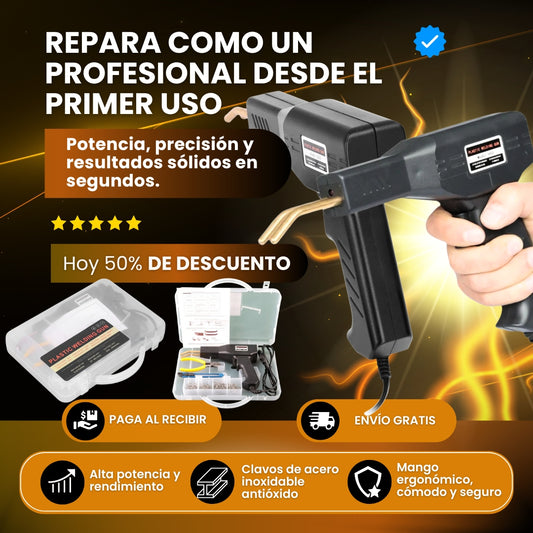 MAQUINA DE SOLDAR CON KIT DE REPARACIÓN