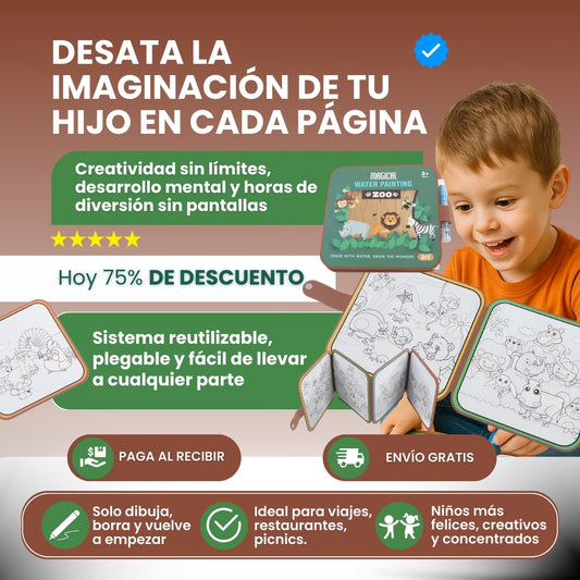 LIBRO DE PINTURA BORRABLE