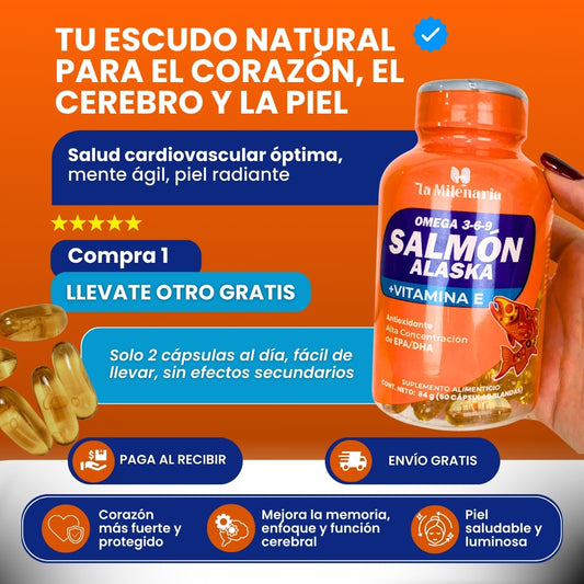 OMEGA 3,6,9 SALMÓN ALASKA