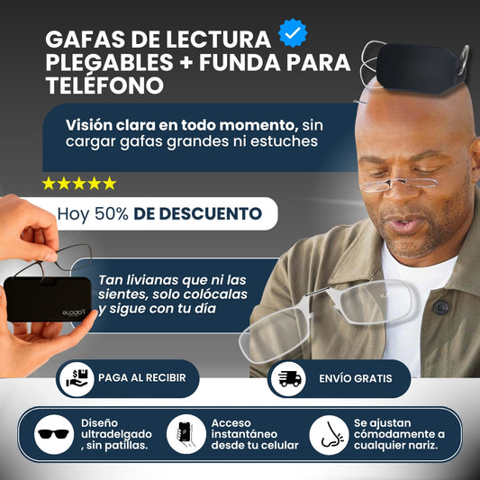 GAFAS DE LECTURAS PLEGABLES