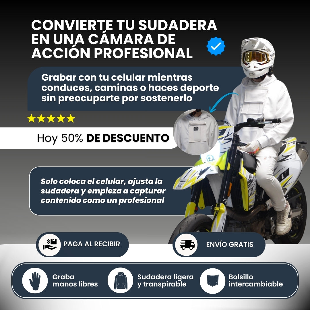 PORTA CELULAR PARA MOTOS (HOODIE)