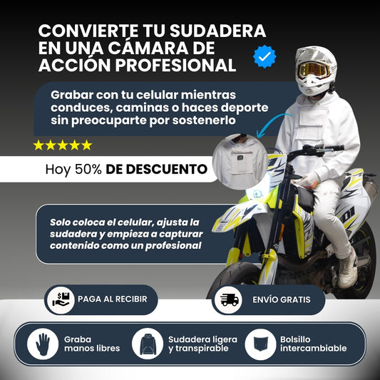 PORTA CELULAR PARA MOTOS (HOODIE)