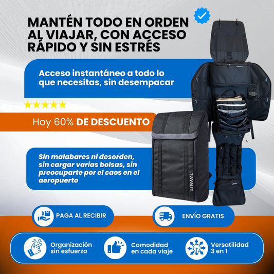 MOCHILA FUNCIONAL PARA EL DÍA A DÍA