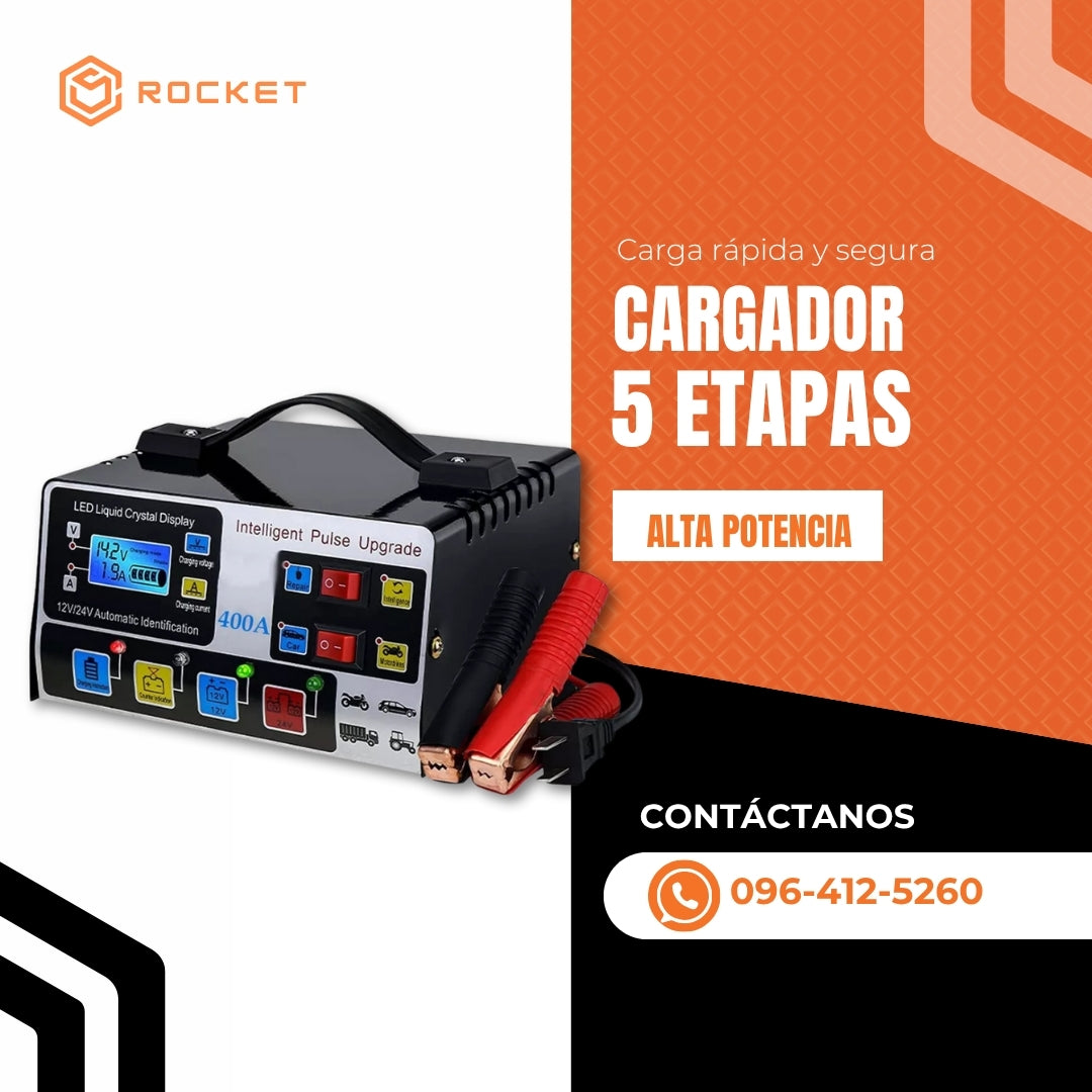 CARGADOR 5 ETAPAS
