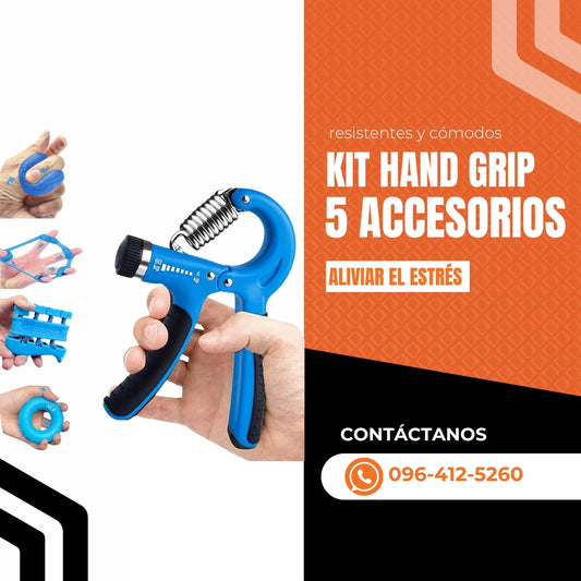 KIT HAND GRIP 5 ACCESORIOS